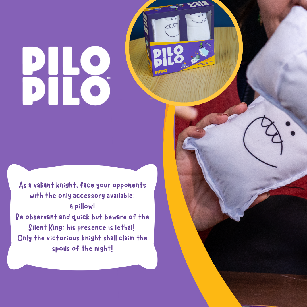 Blue Orange Pilo Pilo Card Game, 2-6 Players, Ages 7+, 15 Minutes Playing Time