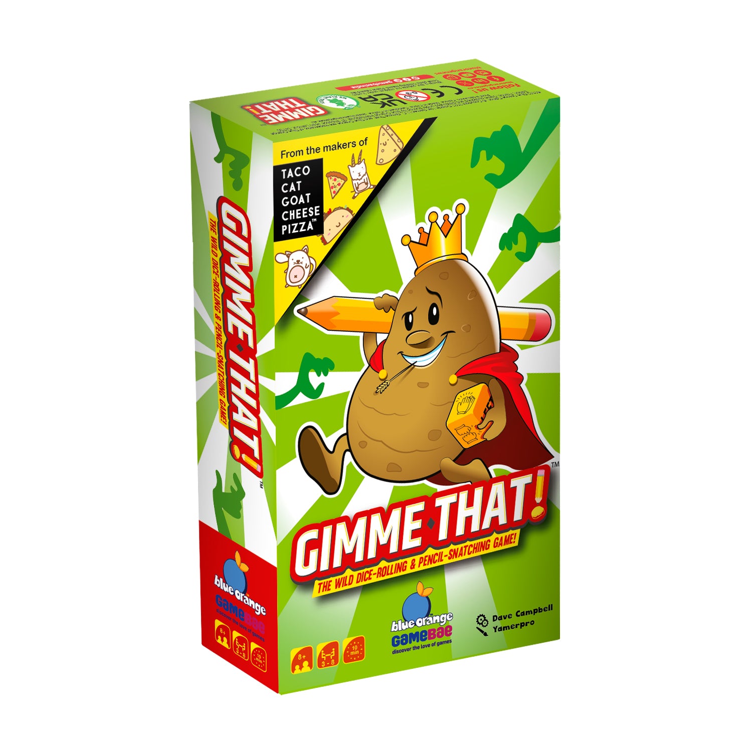 Blue Orange India | Gimme That Ages 8+ | 3-8 Players | 15 Minute Play time | The Wild dice-Rolling & Pencil-snatching Game!