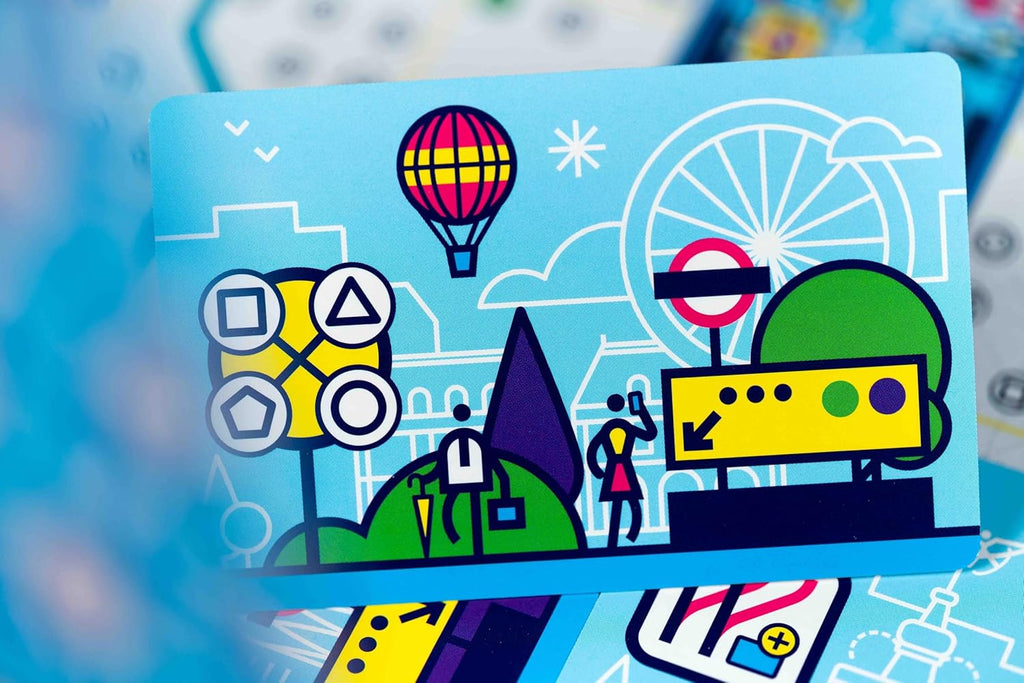 Blue Orange Next Station London Board Game, 1-4 Players, Ages 8+, 25 Min Play Time, 2023 Game of The Year Nominee
