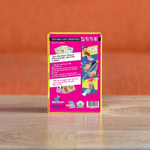 Taco Cat Goat Cheese Pizza (Flipside) Expansion Pack Party Game & Travel Card Game | Great Gift for Kids, Teens & Adults | Ages 8+ | 2-8 Players